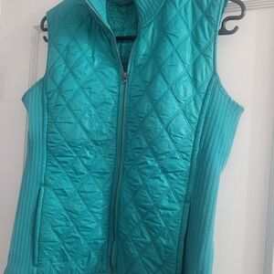 Prana Women's Quilted Vest - Turquoise